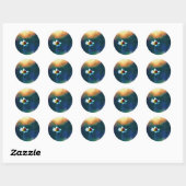 Daisybug Ronde Sticker (Vel)