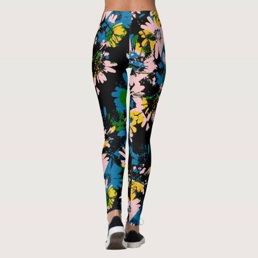 Daisyfayblu Leggings (Achterkant)