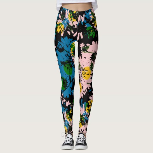 Daisyfayblu Leggings (Voorkant)
