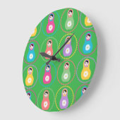 Daisyflower Matryoshka Grote Klok (Hoek)