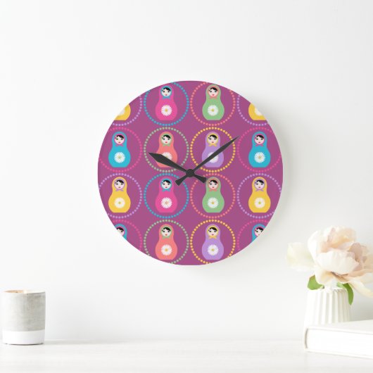 Daisyflower Matryoshka Grote Klok (Huis)