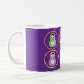Daisyflower Matryoshka Koffiemok (Links)