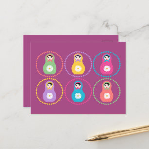 Daisyflower Missydoll Briefkaart