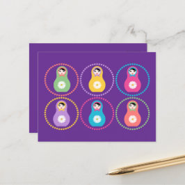 Daisyflower Missydoll Briefkaart