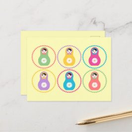 Daisyflower Missydoll Briefkaart