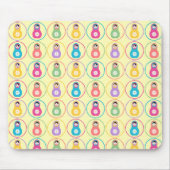 Daisyflower patroon muismat (Voorkant)