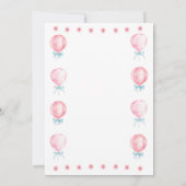 Daisy's eerste verjaardag kaart (Achterkant)