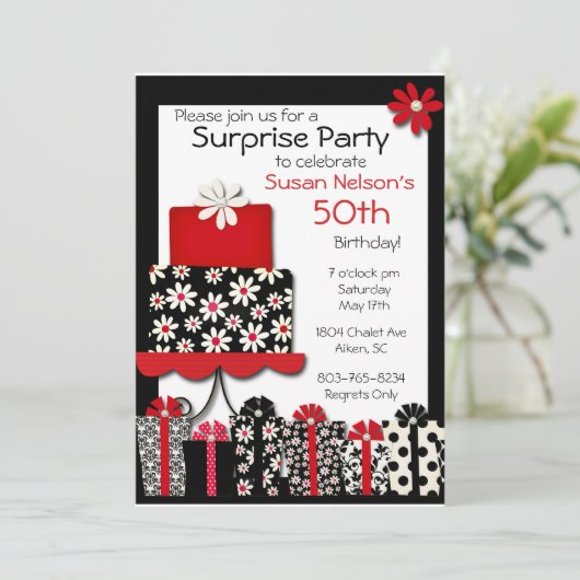 Daisys en Diamonds Kaart (Staand voorkant)