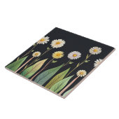 Daisy's in de nacht tegeltje (Zijkant)