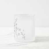 Daisy's - White Waterverf Dasies Matglas Koffiemok (Center)