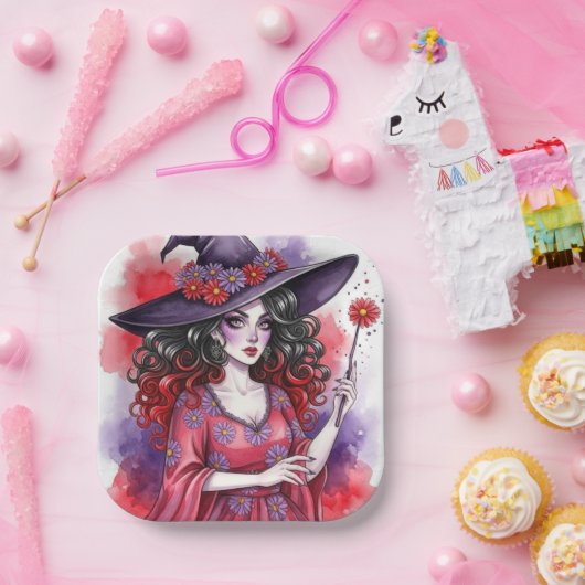 DaisyWitch Papieren Bordje (Feest)