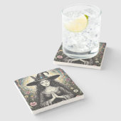 DaisyWitch Stenen Onderzetter (Zijkant)