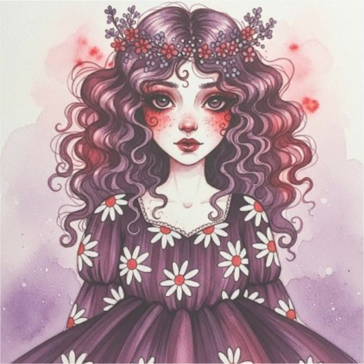 DaisyWitch Sticker (Voorkant)