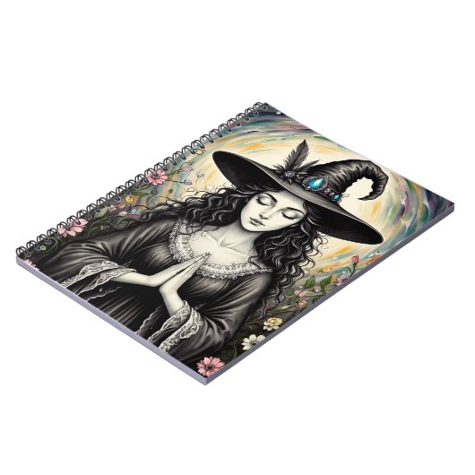 DaisyWitchPrayingHands Notitieboek (Linkerzijde)