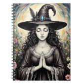 DaisyWitchPrayingHands Notitieboek (Voorkant)
