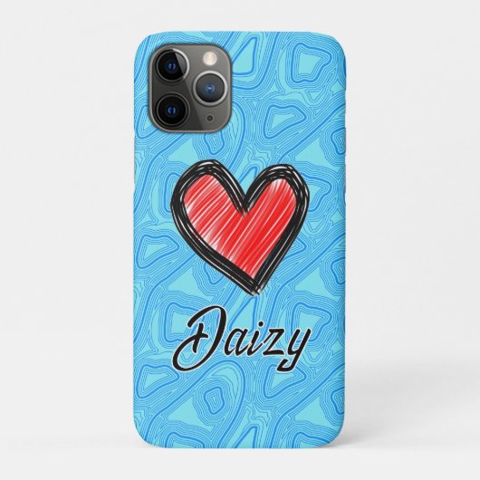 Daizy bagagelabel Case-Mate iPhone case (Achterkant)
