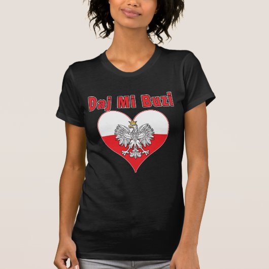Daj Mi Buzi Eagle Heart T-shirt (Voorkant)
