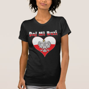 Daj Mi Buzi Eagle Heart T-shirt