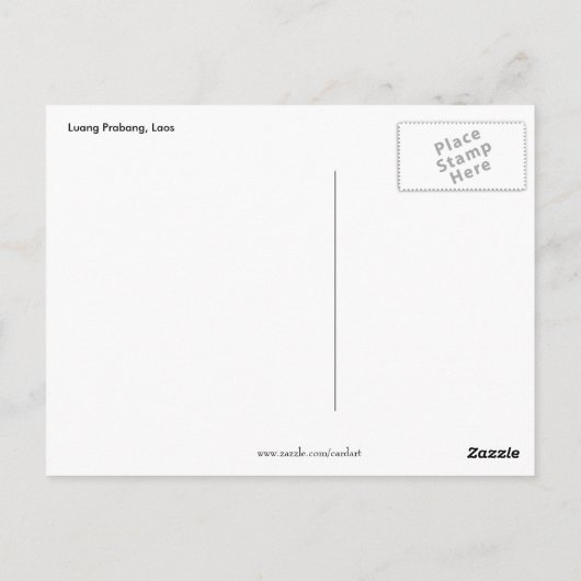 dak briefkaart (Achterkant)