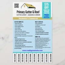 Dak- en gootdiensten scheuren telefoonnummers af