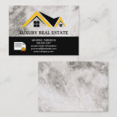 Dak en stadsgezicht visitekaartje (Voorkant / Achterkant)