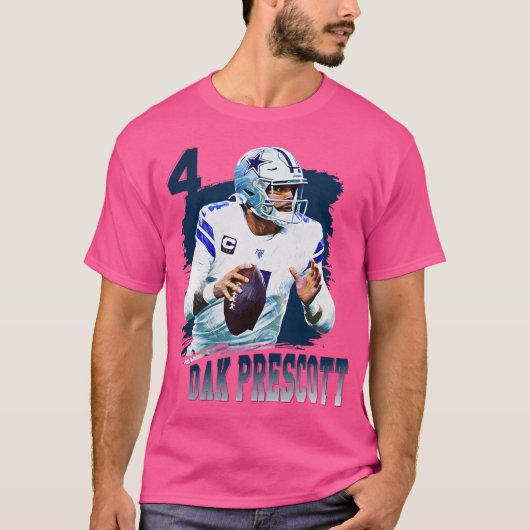 Dak Prescott 4 T-shirt (Voorkant)