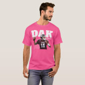 Dak Prescott No.15 Fan Jersey T-shirt (Voorkant volledig)