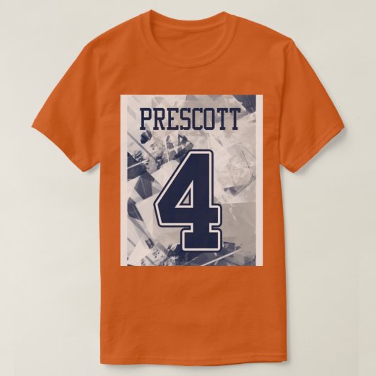 DAK PRESCOTT T-SHIRT (Design voorkant)