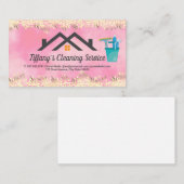 dak | Schoonmaakartikelen | Stijlvol Visitekaartje (Voorkant / Achterkant)