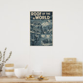 Dak van de Wereld – Himalaya Wildeleven Stripverha Poster (Keuken)