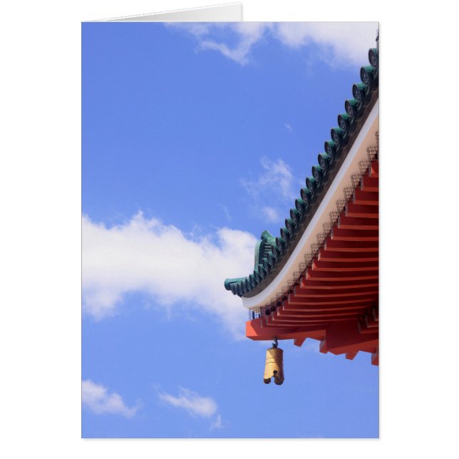 Dak van een Shinto-schrijn (Voorkant)