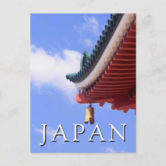 Dak van een Shinto-schrijn Briefkaart (Voorkant)