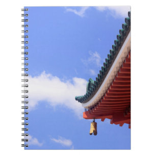Dak van een Shinto-schrijn Notitieboek