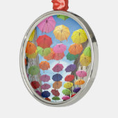 Dak van parasols metalen ornament (Links)