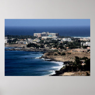 Dakar, Senegal African West Coast Canvas Poster
