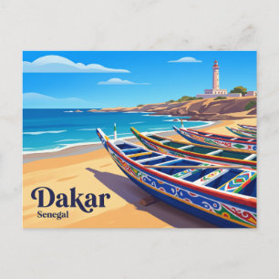 Dakar Senegal Briefkaart
