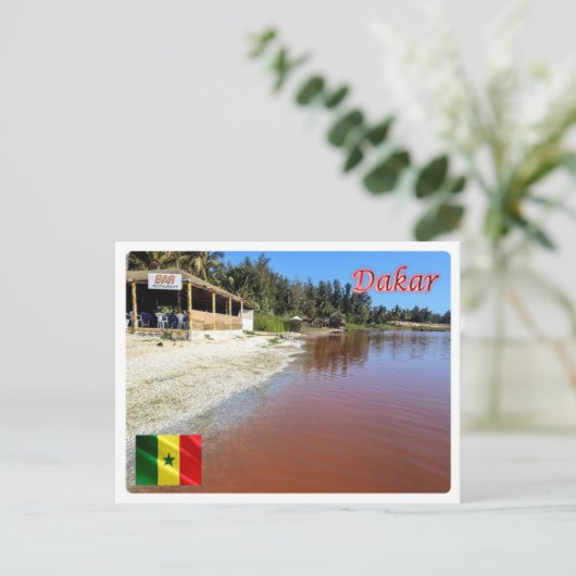 Dakar - Senegal - Panorama - Briefkaart (Staand voorkant)