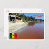 Dakar - Senegal - Panorama - Briefkaart (Voorkant / Achterkant)