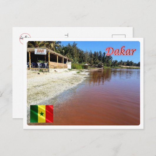 Dakar - Senegal - Panorama - Briefkaart (Voorkant / Achterkant)