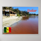 Dakar - Senegal - Panorama - Poster (Voorkant)