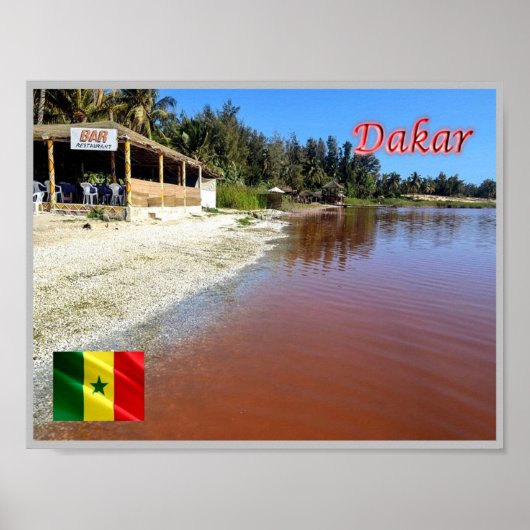 Dakar - Senegal - Panorama - Poster (Voorkant)