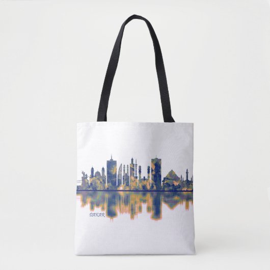 Dakar Skyline Tote Bag (Voorkant)