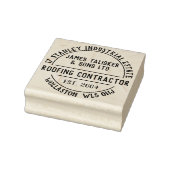 Dakbedekking Aannemer Rubber Stamp Rubberstempel (Stempel)