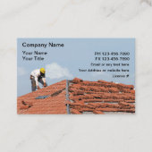 Dakbedekking Afbeelding Visitekaartje (Voorkant)