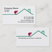 Dakbedekking en bouw visitekaartje (Voorkant / Achterkant)