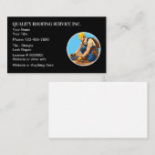 Dakbedekking en constructie Modern ontwerp Visitekaartje (Voorkant / Achterkant)