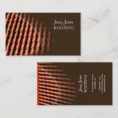 Dakbedekking, foto-visitekaartjes visitekaartje (Voorkant / Achterkant)