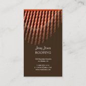 Dakbedekking, foto-visitekaartjes visitekaartje (Achterkant)