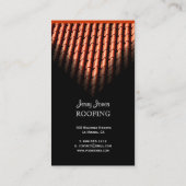 Dakbedekking, foto-visitekaartjes visitekaartje (Achterkant)