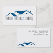 Dakbedekking, gieterijen, Visitekaartje voor de bo (Voorkant / Achterkant)